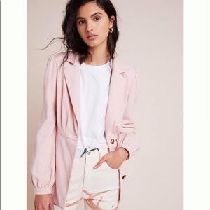 Anthropologie Lexie Knit Blazer
